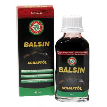 Picture of BALLISTOL GUN STOCK OIL REDDISH BROWN 50ML